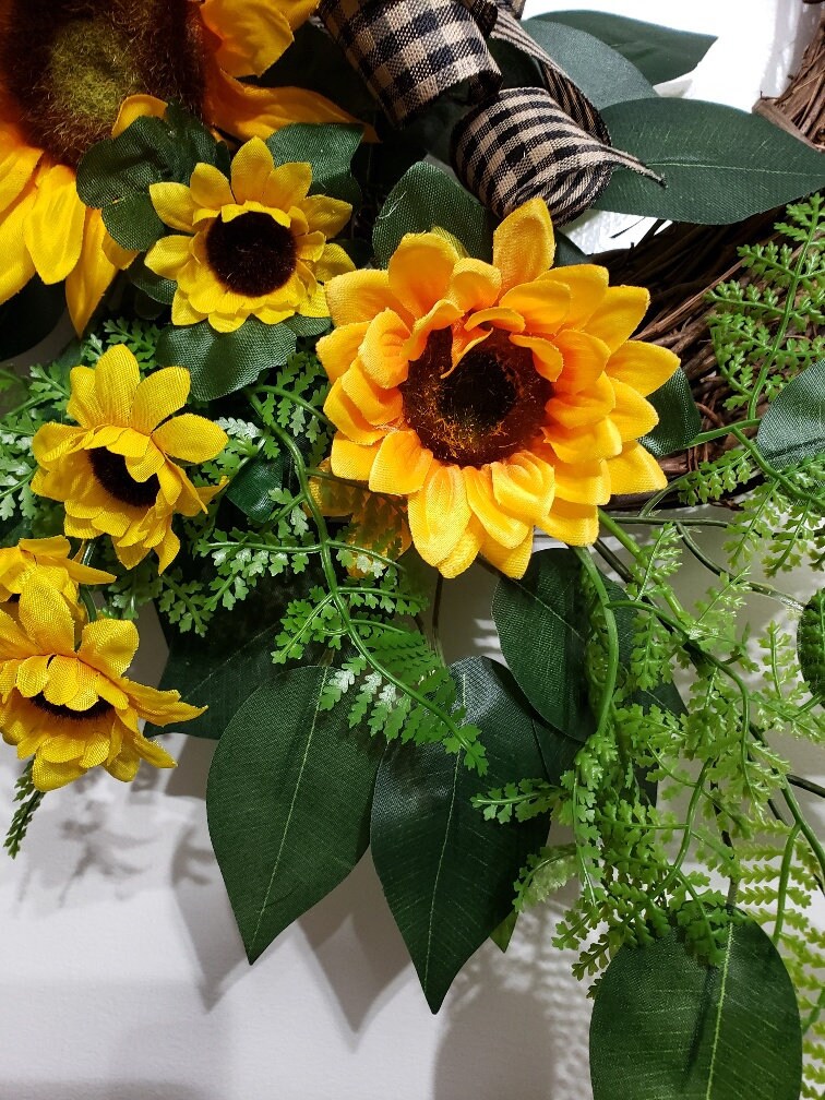 Sunflower Wreath