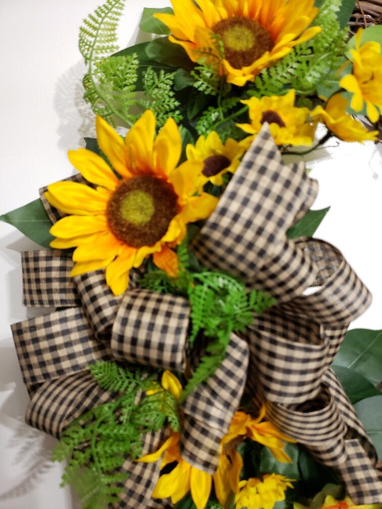 Sunflower Wreath