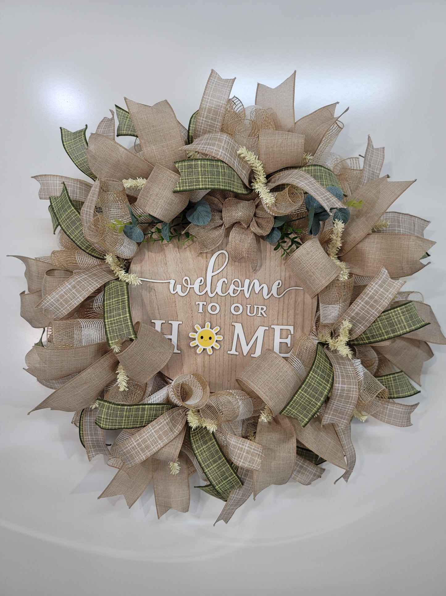 Welcome Wreath ~ Customizable ~ Made to Order