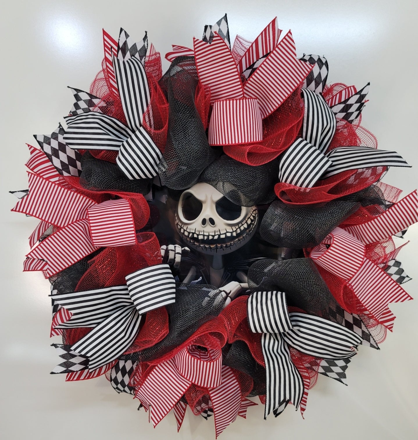 Halloween Wreath ~ Jack Skellington ~ Customizable
