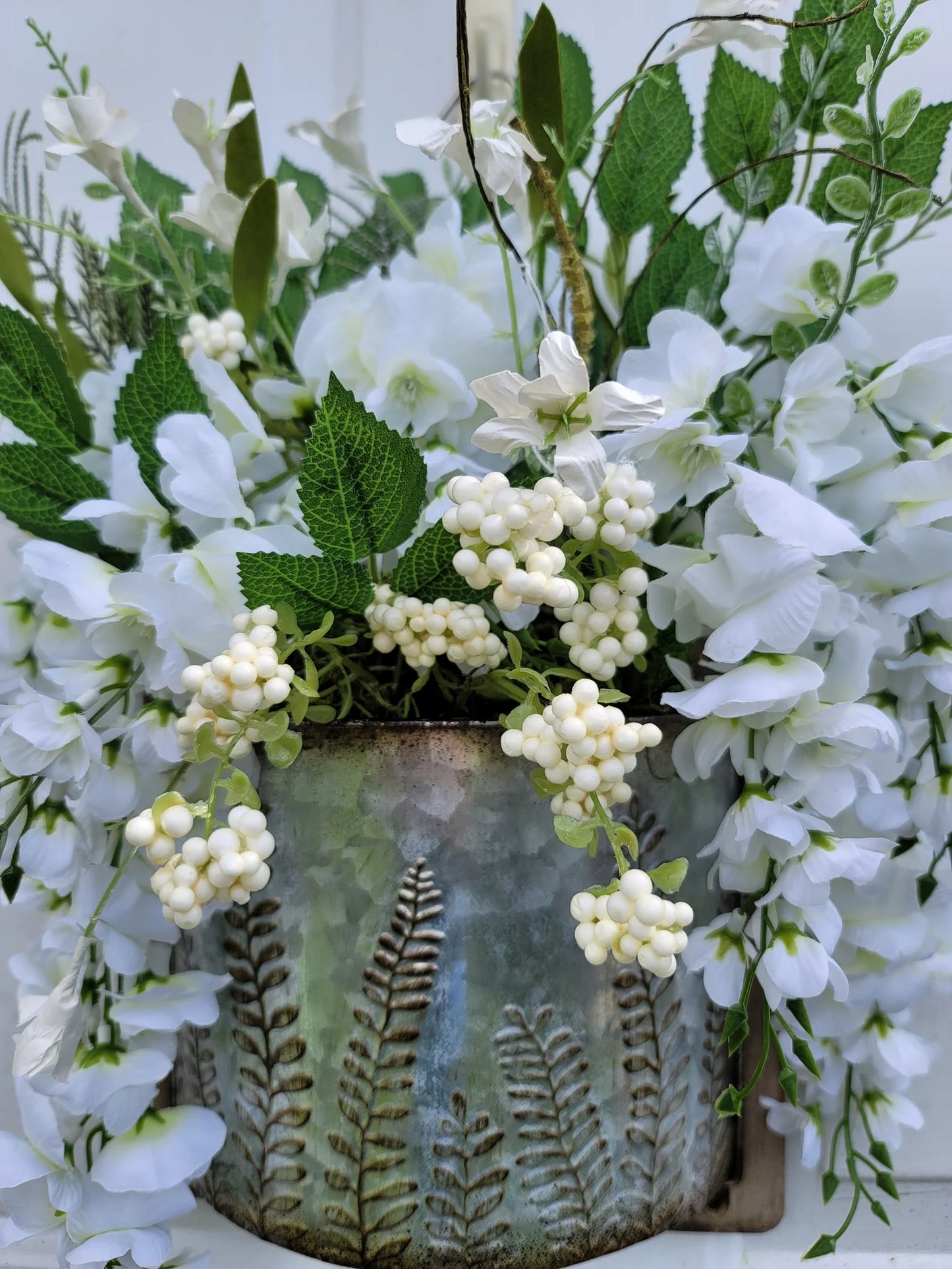 Farm house country flower design