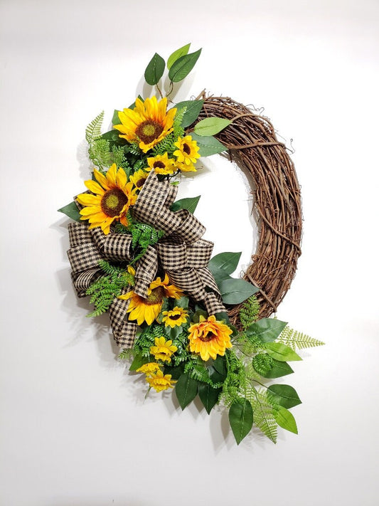 Sunflower Wreath