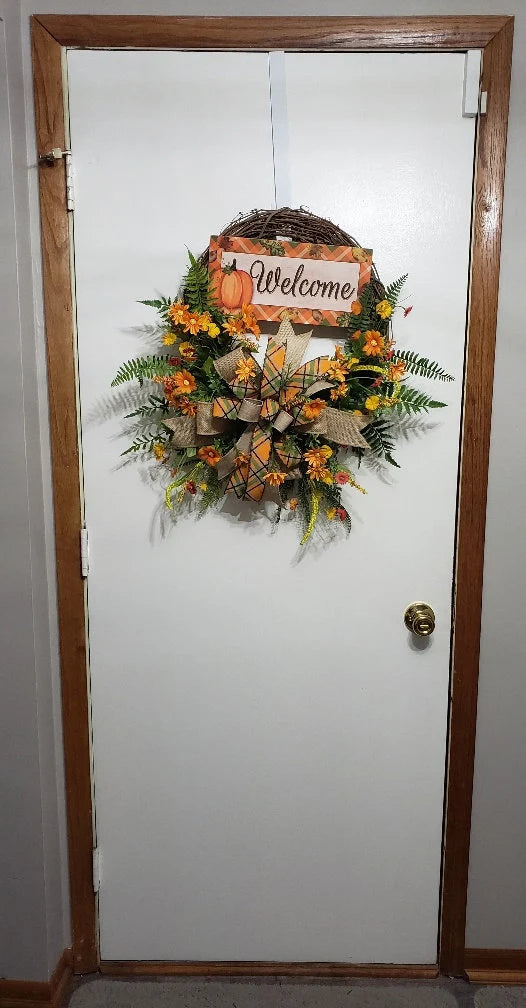 Fall Welcome Wreath