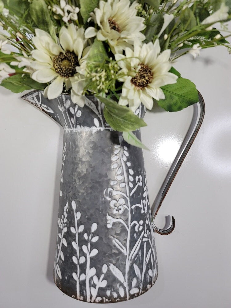 White Sunflower floral