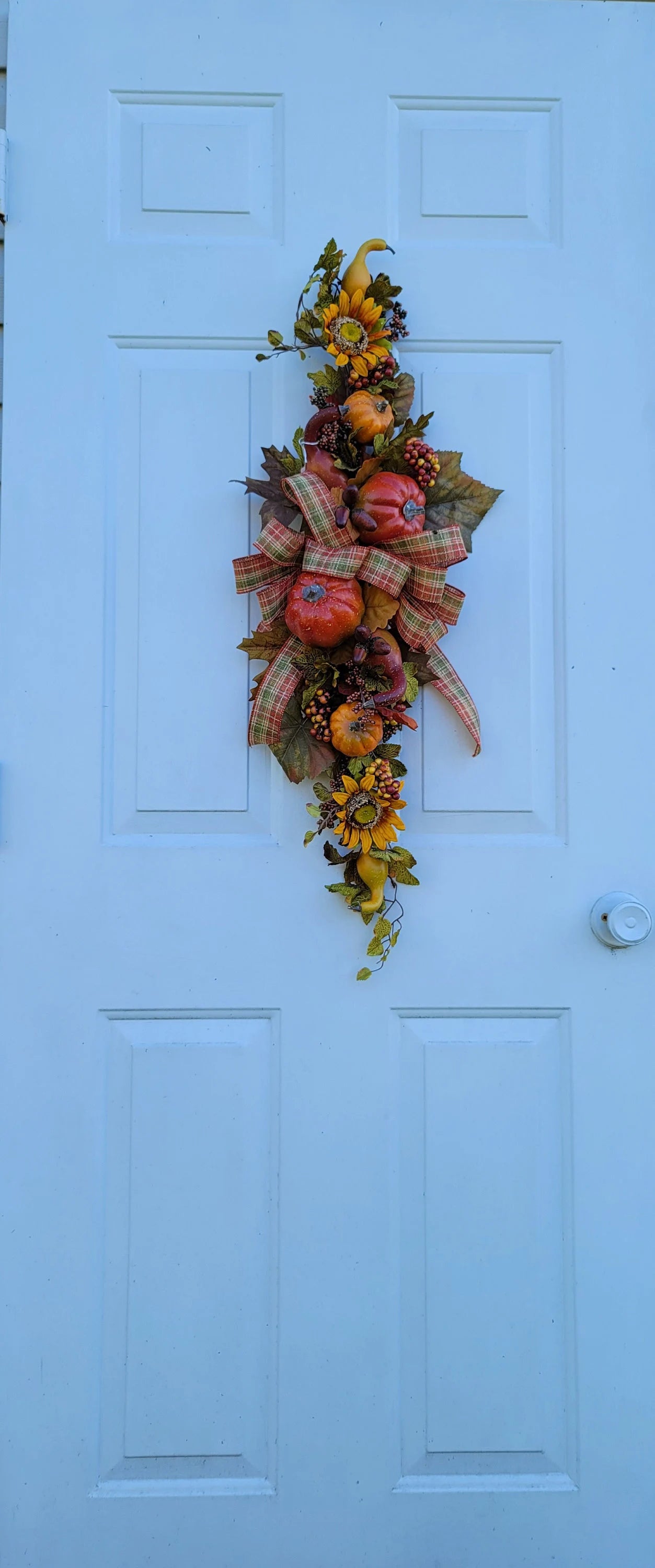 Fall Swag/Wreath ~ Pumpkins