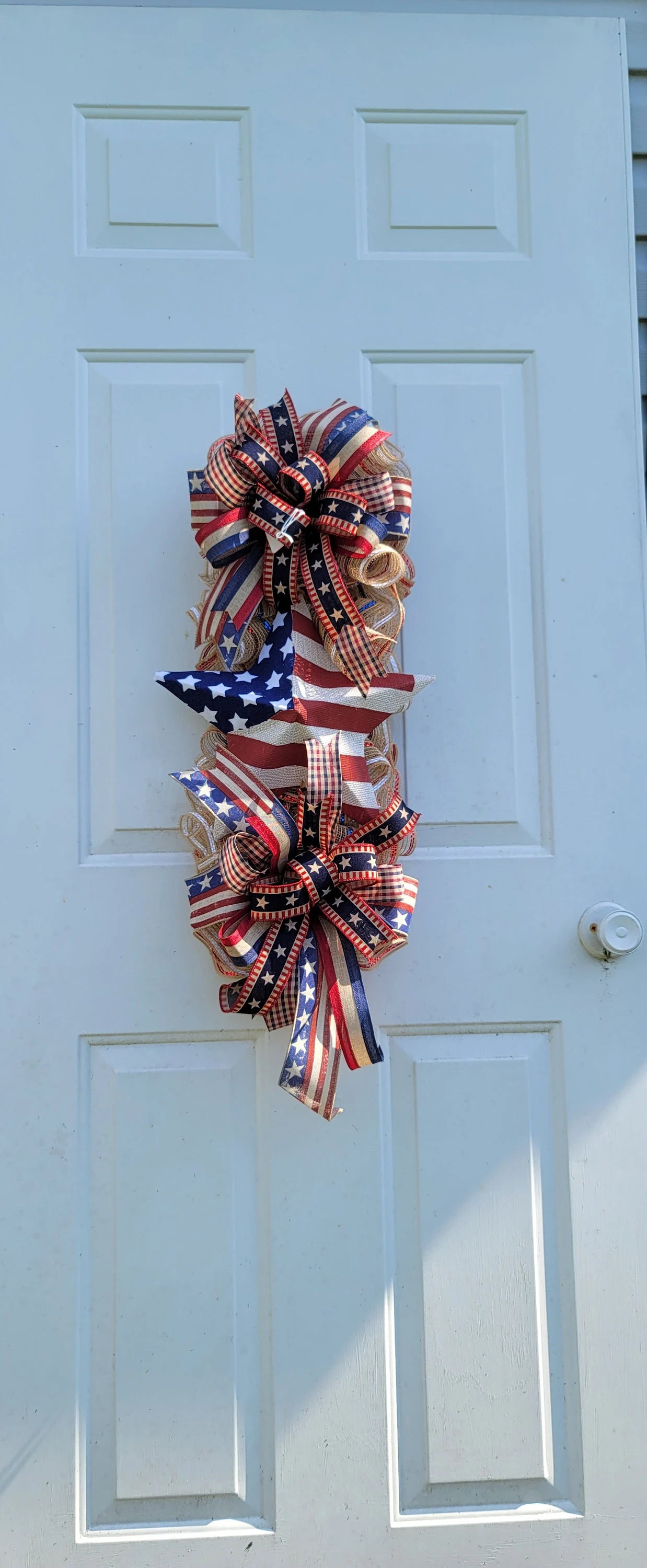 Patriotic Wreath/Swag ~ USA Home Décor