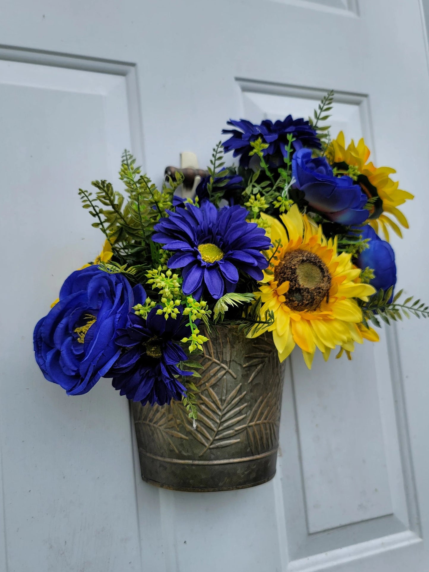 Sunflower wall/door hanger