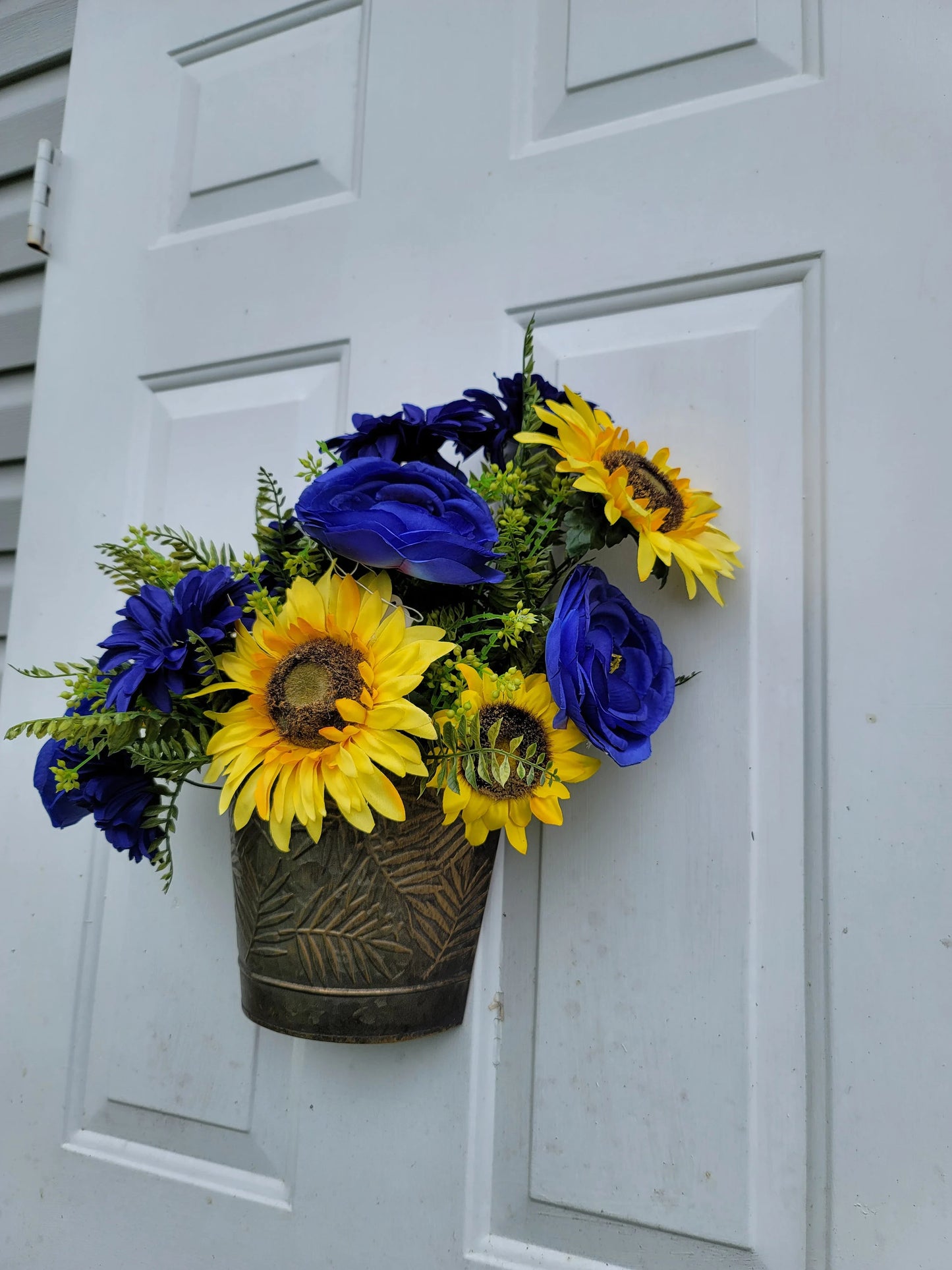 Sunflower wall/door hanger