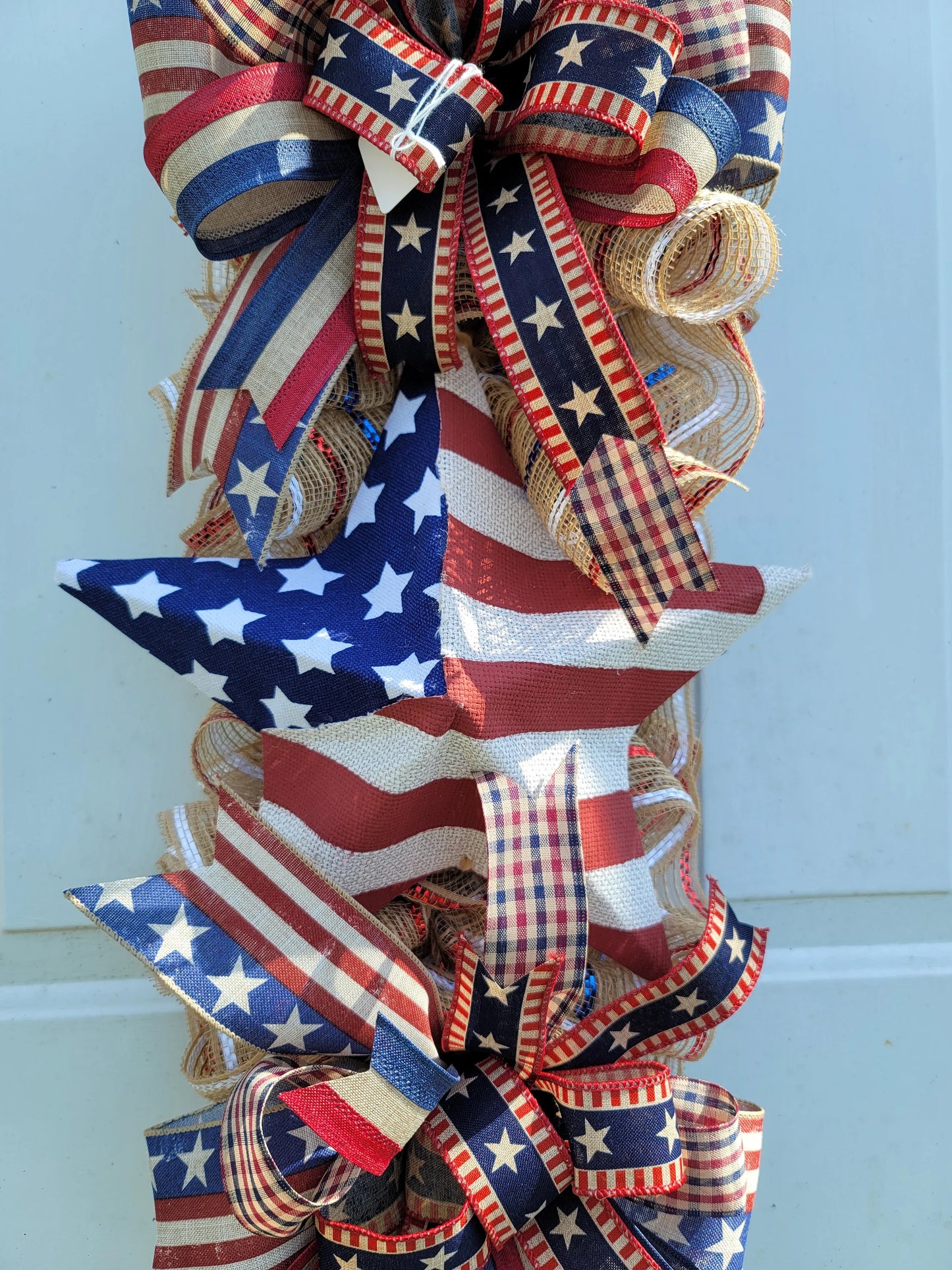 Patriotic Wreath/Swag ~ USA Home Décor