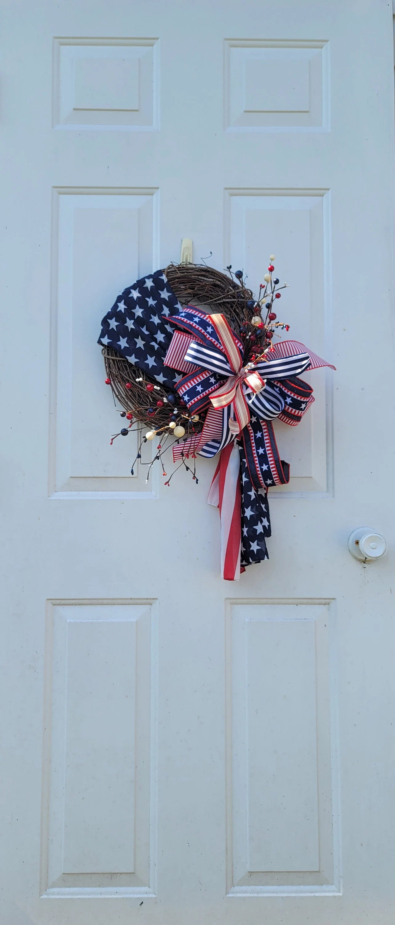 Patriotic Wreath ~ USA Home Décor