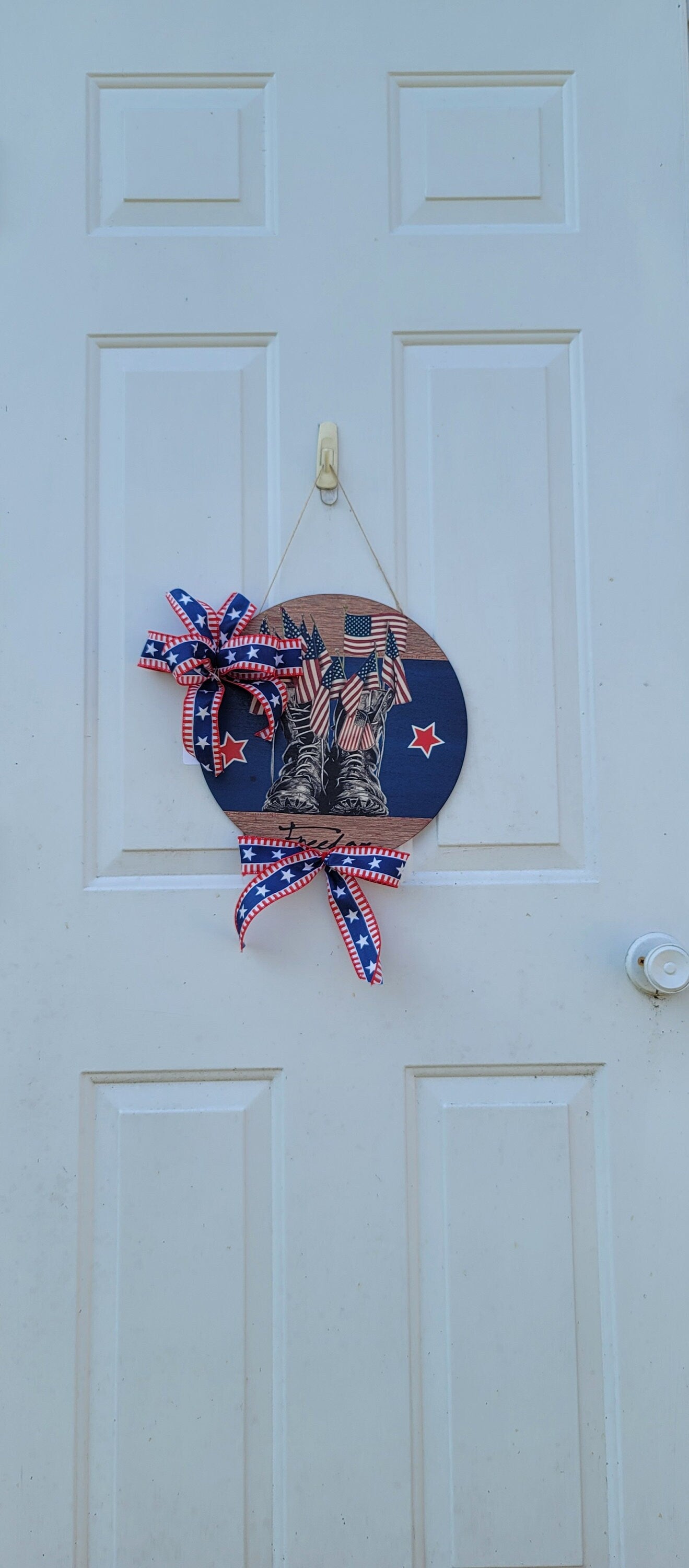 Patriotic sign door/wall hanger ~ Freedom