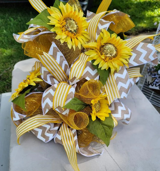 Memorial Flowers ~ Gravesite arrangements