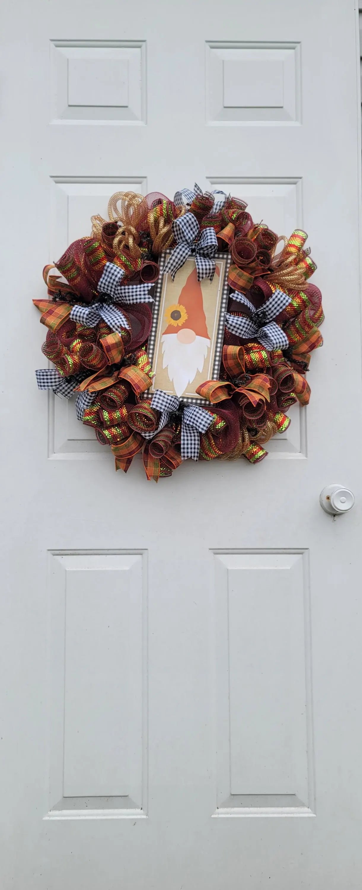 Gnome Fall Wreath
