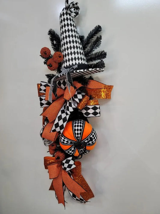 Halloween Wreath/Swag ~ Fall Home Décor