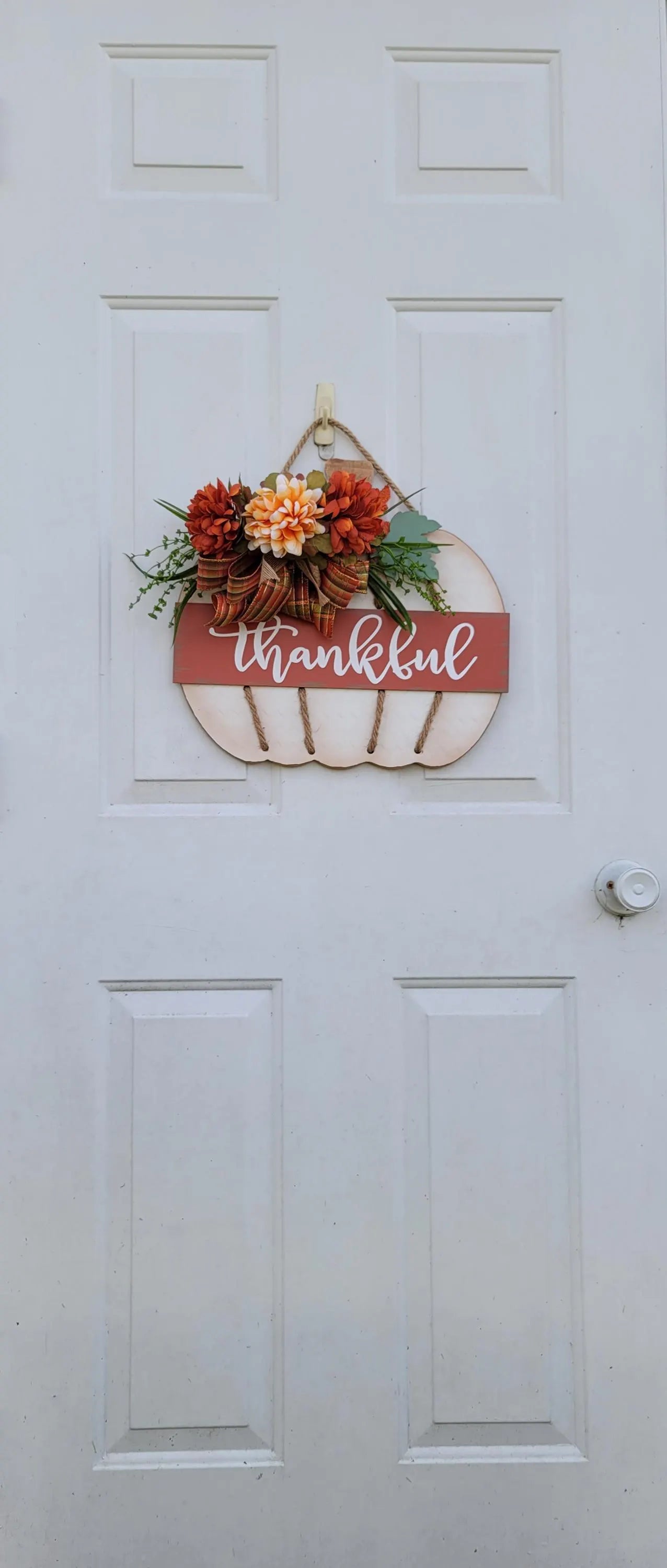 Pumpkin Welcome Sign