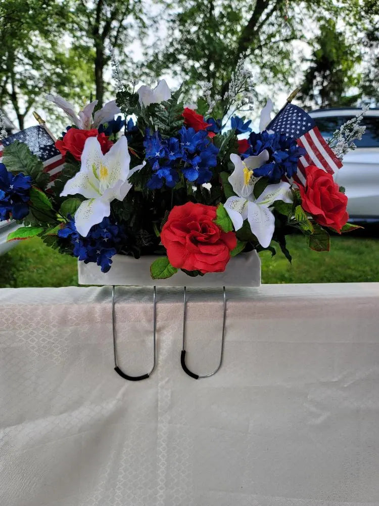 Memorial Flowers ~ Gravesite arrangements