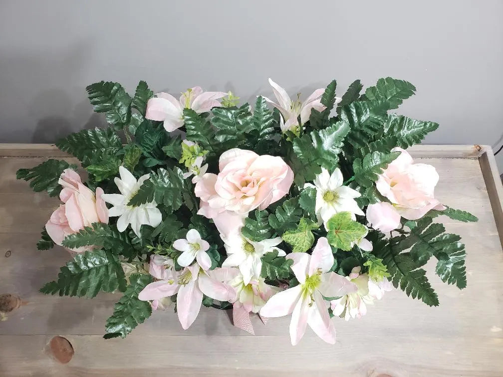 Memorial Flowers ~ Gravesite arrangements