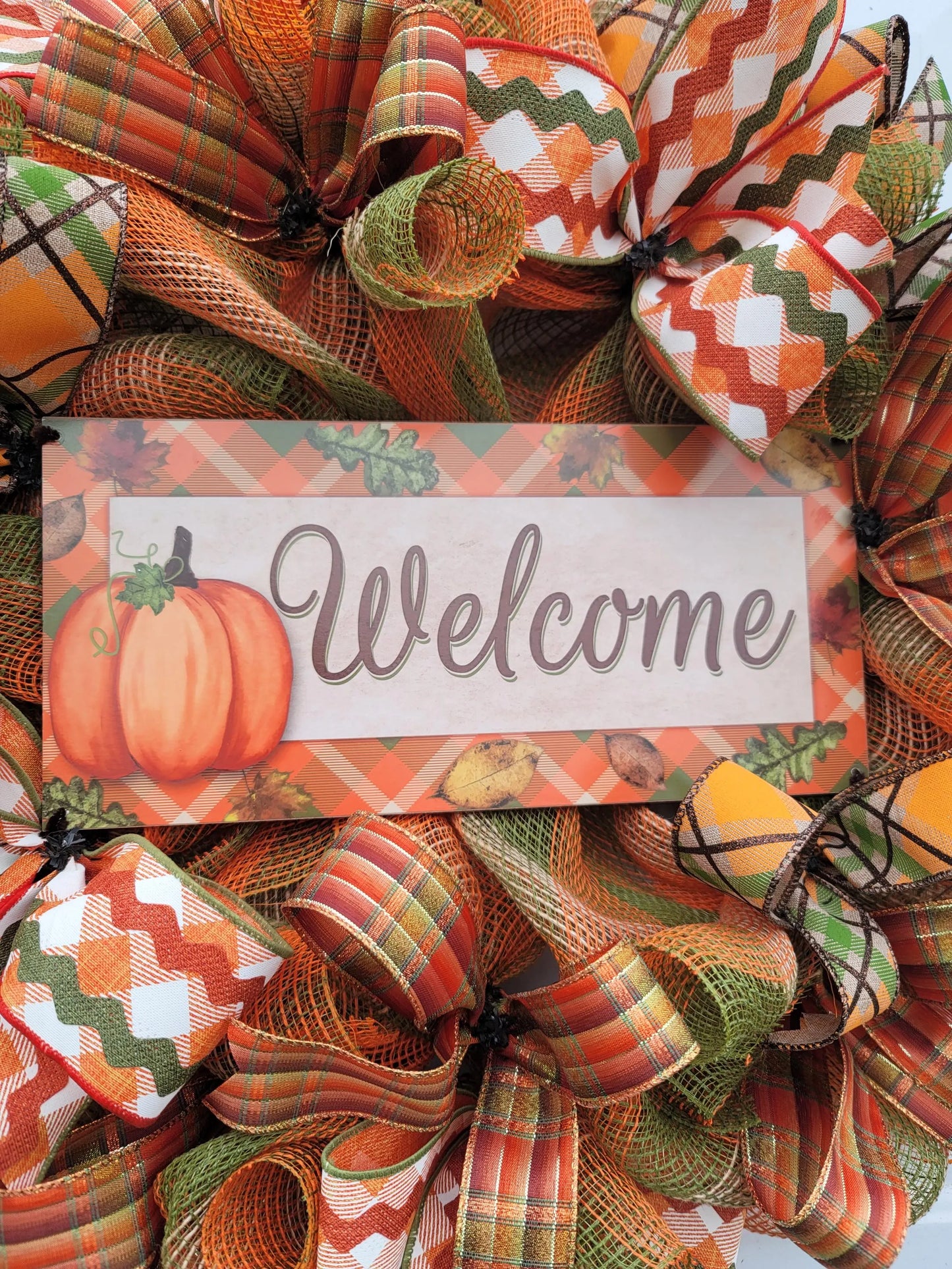 Fall Welcome Wreath
